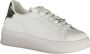 Gaëlle Paris Sportieve witte vetersneakers met logodetails White - Thumbnail 2