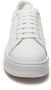 Gaëlle Paris Witte en zwarte PU sneakers White Dames - Thumbnail 2