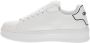 Gaëlle Paris Witte PU Sneakers Gacaw00013 White Dames - Thumbnail 9