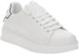 Gaëlle Paris Witte PU Sneakers Gacaw00013 White Dames - Thumbnail 2