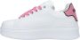 Gaëlle Paris Eco-Vriendelijke Rubberen Hiel Sneakers Pink Dames - Thumbnail 16
