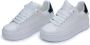 Gaëlle Paris Sportieve Veterschoenen Wit Contrastdetails White Dames - Thumbnail 11