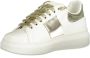 Gaëlle Paris Sportieve witte sneakers met contrastdetails White - Thumbnail 7