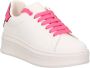 Gaëlle Paris Witte Leren Sneakers Vrouwen White Dames - Thumbnail 3