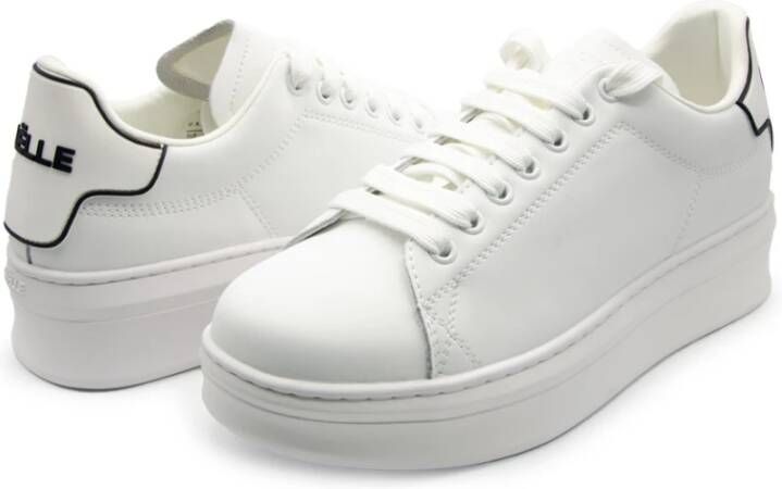 Gaëlle Paris Witte PU Sneakers Gacaw00013 White Dames