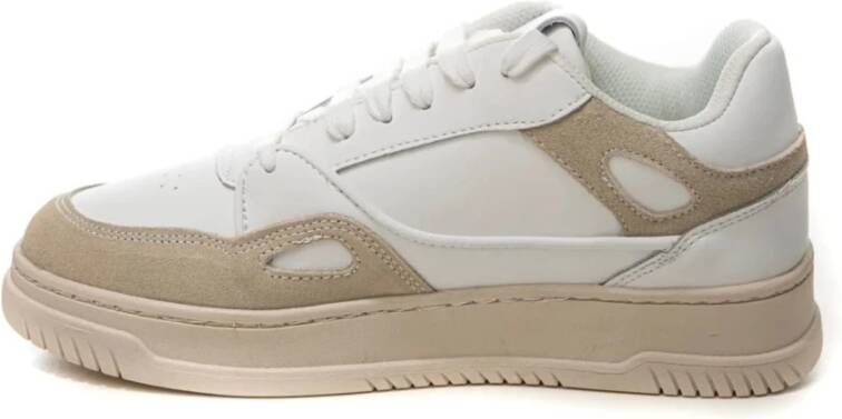 Gaëlle Paris Witte Suede Sneaker voor Vrouwen