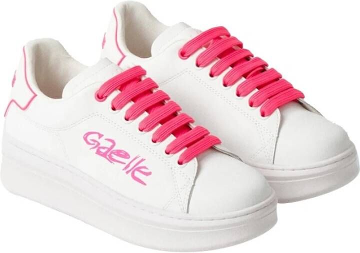 Gaëlle Paris Witte Urban Sneakers White Dames