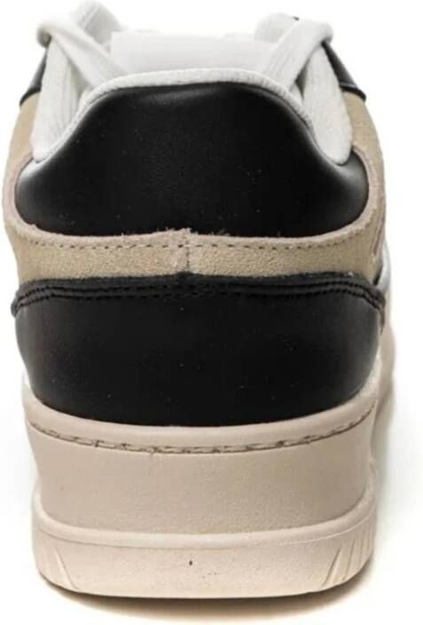 Gaëlle Paris Zwarte Suède Sneaker met Leren Bovenwerk