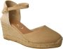 Gaimo Beige Espadrille Sandalen 100% Eco-vriendelijk Beige Dames - Thumbnail 2