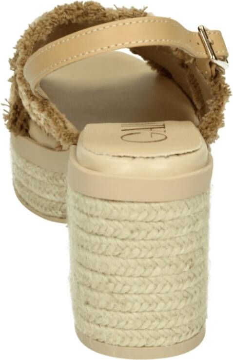 Gaimo Beige Sportieve Sandalen Cocoa