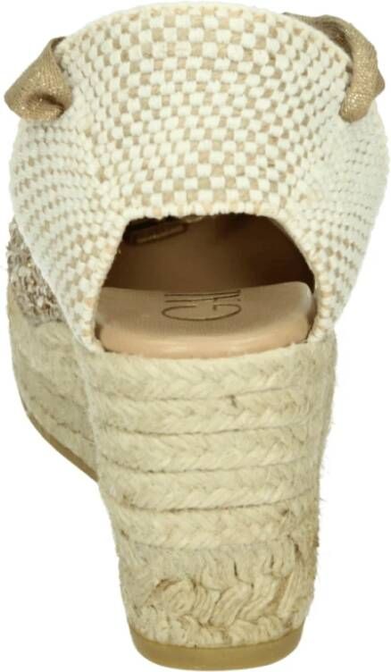Gaimo Beige Sportieve Sandalen Valencia Monterrey