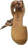 Gaimo Camel Suède Sleehak Espadrilles - Thumbnail 2