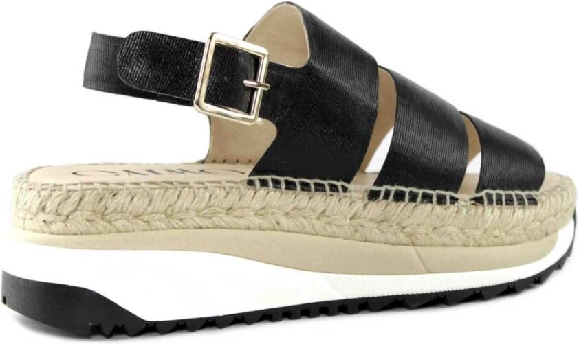 Gaimo Flat Sandals Zwart Dames