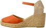 Gaimo Rode Espadrilles Sandalen met Gesp Sluiting - Thumbnail 2