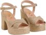 Gaimo Stijlvolle Espadrilles voor Zomeroutfits Beige Dames - Thumbnail 2