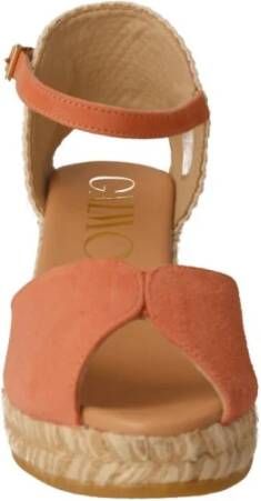 Gaimo Zalm V-uitsnede Espadrille Sandaal Multicolor Dames