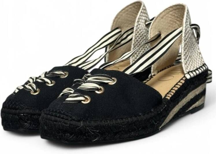 Gaimo Zwarte Virgin Espadrille Sandaal