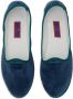 Gallo Blauwe Velvet Schoenen met Contrasterende Details Blue Dames - Thumbnail 2
