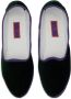 Gallo Dames effen groene fluwelen schoenen met contrasterende details Green Dames - Thumbnail 2