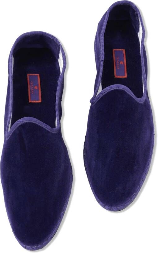 Gallo Paarse Velvet Damesschoenen Purple Dames