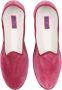 Gallo Unisex effen roze fluwelen schoenen Pink Dames - Thumbnail 3
