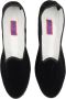 Gallo Unisex's effen zwarte fluwelen schoenen Black Dames - Thumbnail 3