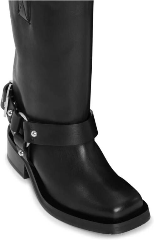 Ganni Ankle Boots Black Dames