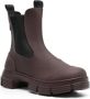 Ganni Ankle Boots Brown Dames - Thumbnail 4