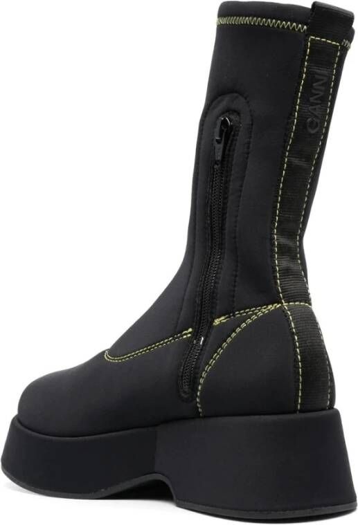 Ganni Ankle Boots Zwart Dames