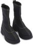 Ganni Retro Flatform Laarzen Synthetisch Zwart Black Dames - Thumbnail 2