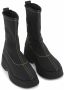 Ganni Retro Flatform Laarzen Synthetisch Zwart Black Dames - Thumbnail 2