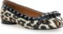 Ganni Ballerina's met luipaardprint en oogjes Multicolor Dames - Thumbnail 2