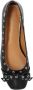 Ganni Zwarte Patent Ballet Flat met Strikken Black Dames - Thumbnail 11