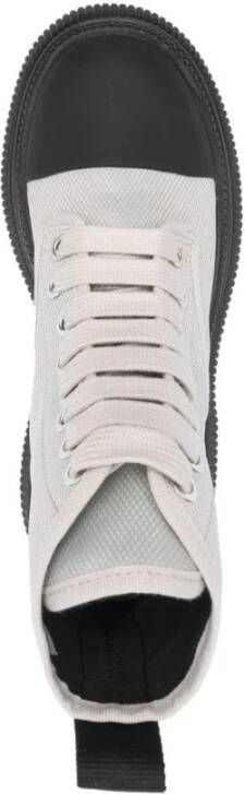 Ganni Beige Enkellaarzen Casual Flats