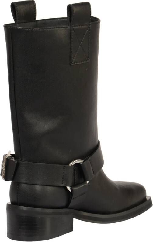 Ganni Biker Tubular Mid Shaft Laarzen