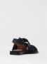 Ganni Blauwe Denim Slingback Sandalen - Thumbnail 2