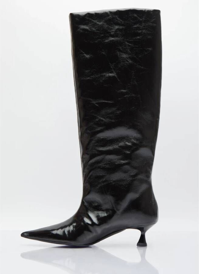 Ganni Boots Black Dames