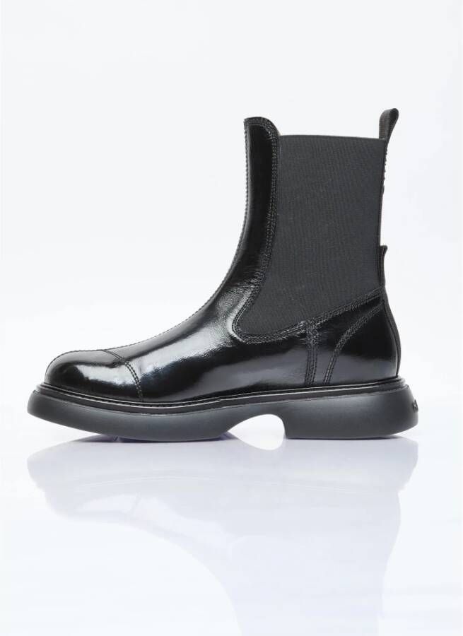 Ganni Boots Black Dames