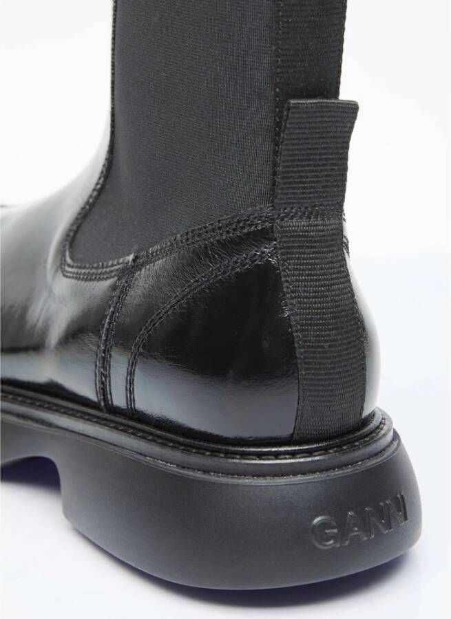 Ganni Boots Black Dames