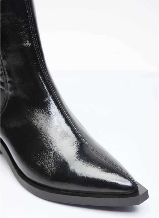 Ganni Boots Black Dames