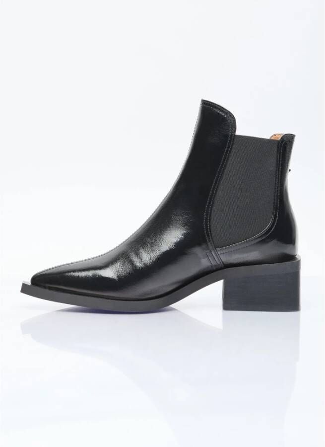 Ganni Boots Black Dames