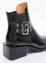 Ganni Chunky Buckle Chelsea Laars Black Dames - Thumbnail 6