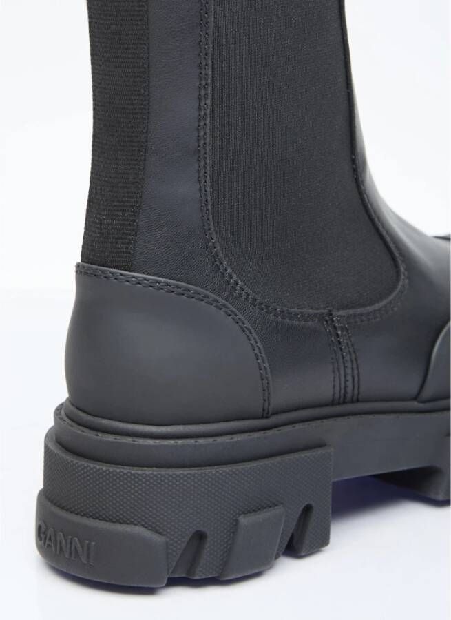 Ganni Boots Black Dames