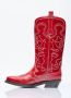 Ganni Boots Red Dames - Thumbnail 4