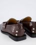 Ganni Bruine Croco Loafers voor Dames - Thumbnail 2