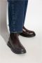 Ganni Bruine Enkellaarsjes Gerecycled Leer Brown Dames - Thumbnail 9