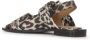 Ganni Bruine Gesp Ballerina Sandalen Brown Dames - Thumbnail 3