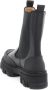 Ganni Zwarte leren Chelsea laars met chunky rubberen zool Black Dames - Thumbnail 19