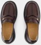 Ganni Chocolade Loafers Synthetisch Leer 3cm Hak Brown Dames - Thumbnail 10