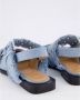 Ganni Chunky Buckle Ballerina in Blauw - Thumbnail 2